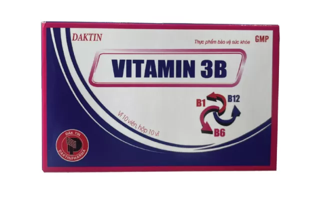 Quy cách và hướng dẫn sử dụng Vitamin 3B Daktin như thế nào?
